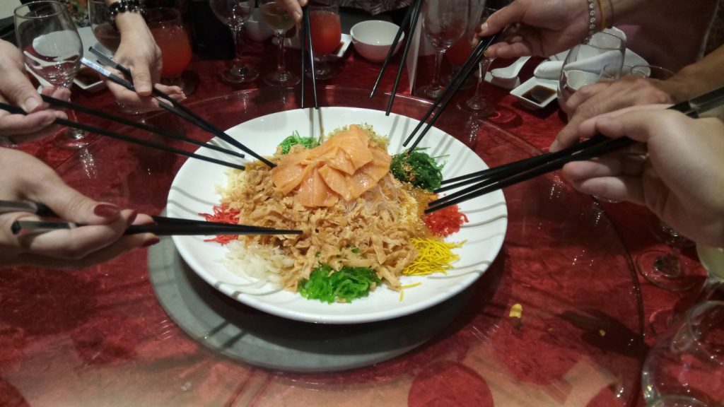 Yee Sang for prosperity
