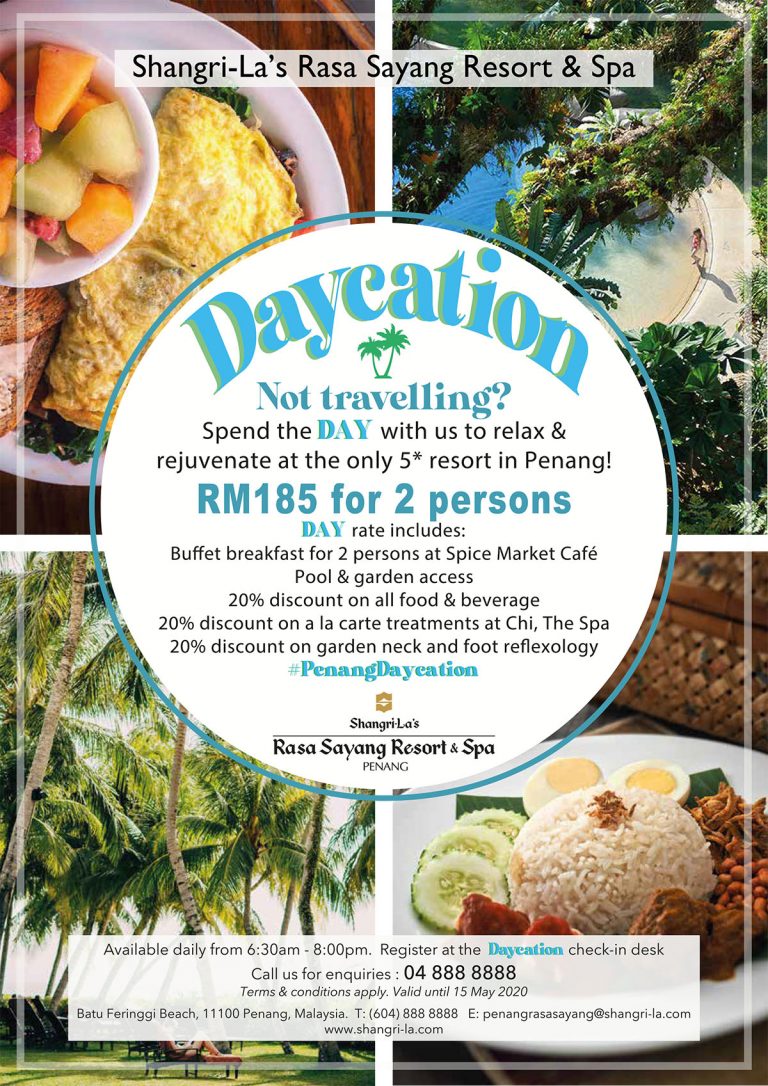 Shangri-la's Rasa Sayang Resort & Spa and Golden Sands Resort unique promo