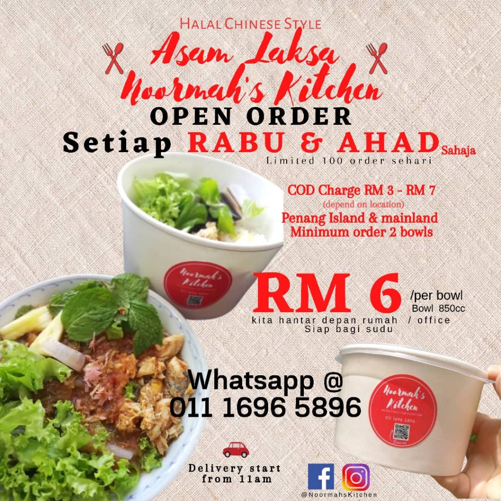 Assam laksa from Noormah's Kitchen