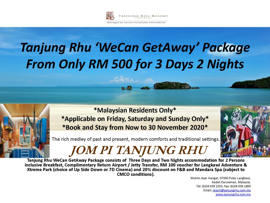 Tanjung Rhu WeCan GetAway 3D2N