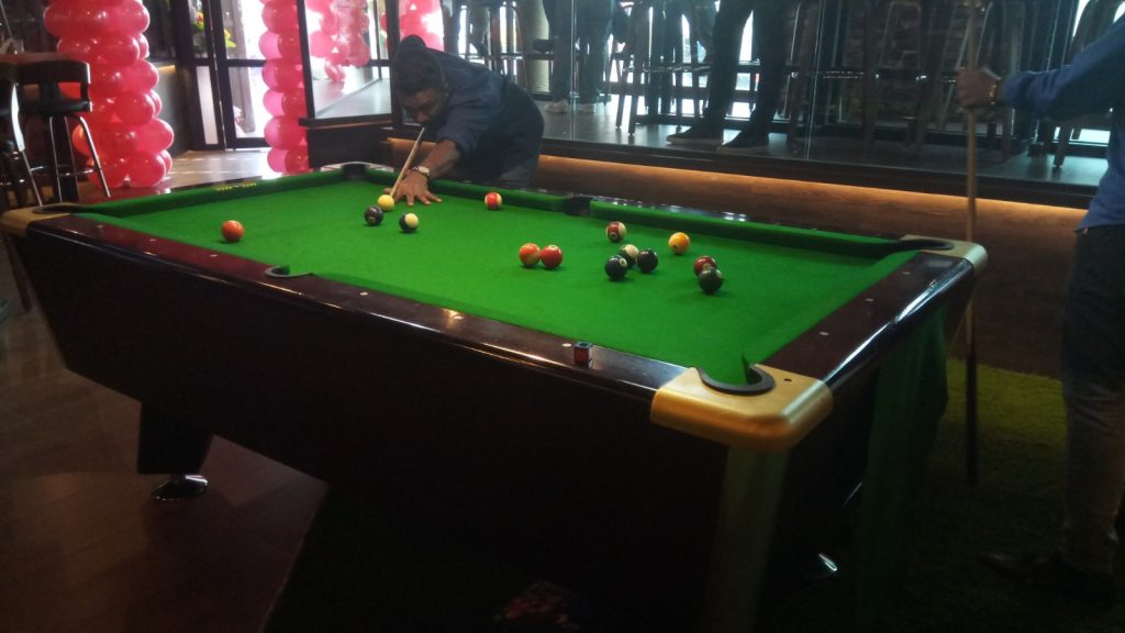 British pool table