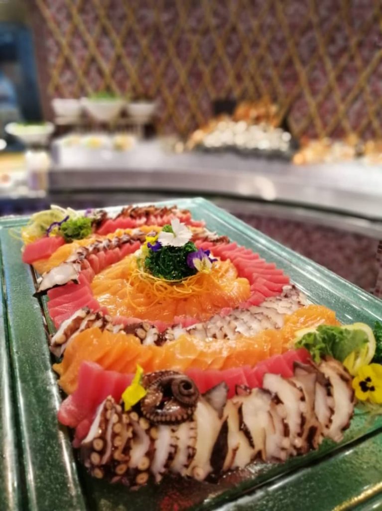 Fresh seafood cold cuts