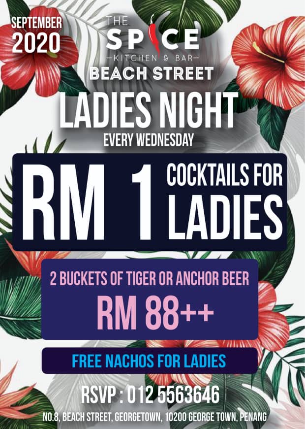 RM1 cocktails promotion.