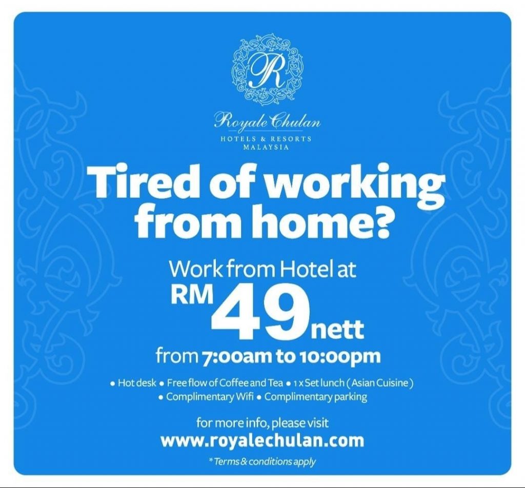 RCP co-working space poster.