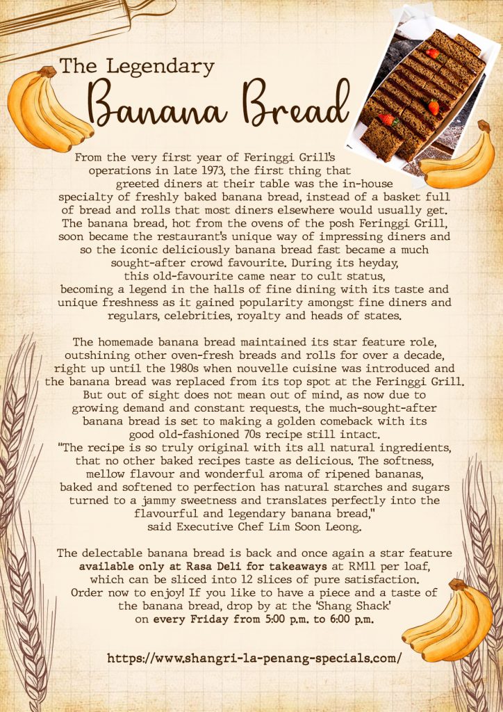 Banana bread story.