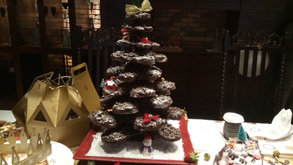 Chocolates, cookies and cakes.