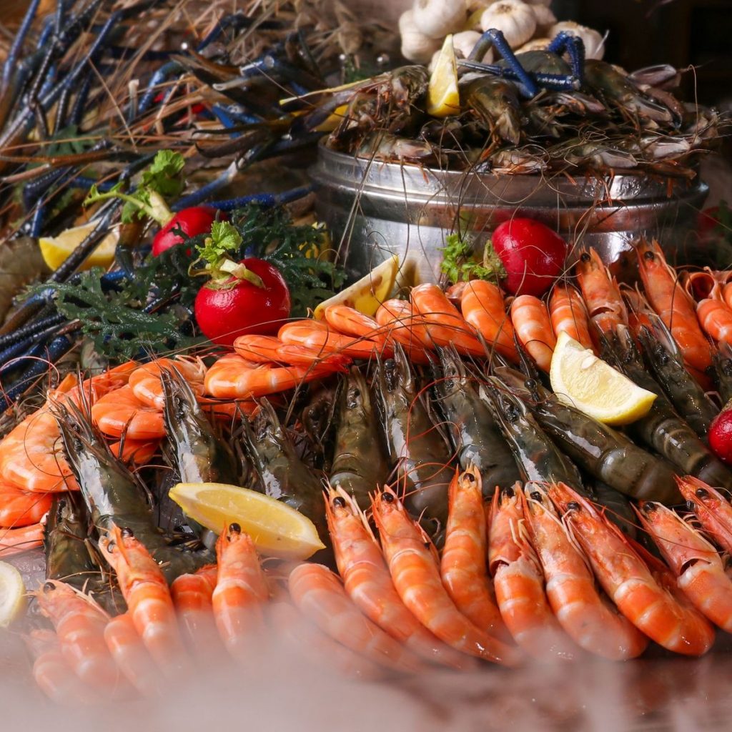 Dampa River prawns