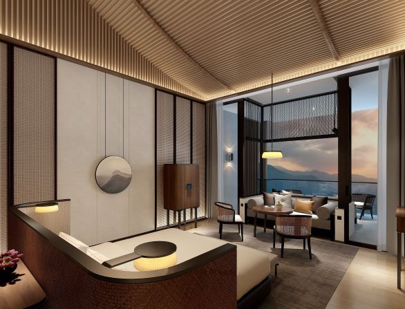 Dusit Thani Tianmu Mountain- Deluxe Mountain View King Room - Copy