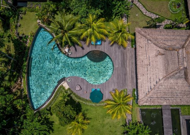 Permata Ayung Estate - Swimming pool (Ubud, Bali, Indonesia)