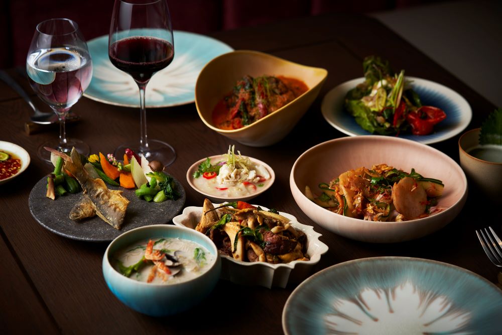 Ayatana’s unique dining journey includes a fine-dining homage to the typical Thai-style family dinner