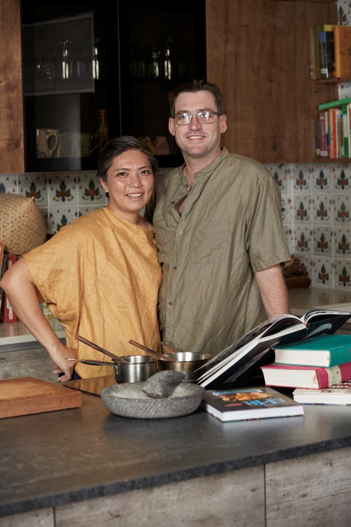 chefs Duangporn ‘Bo’ Songvisava and Dylan Jones