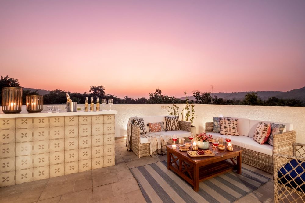 Villa Athena - Terrace seating