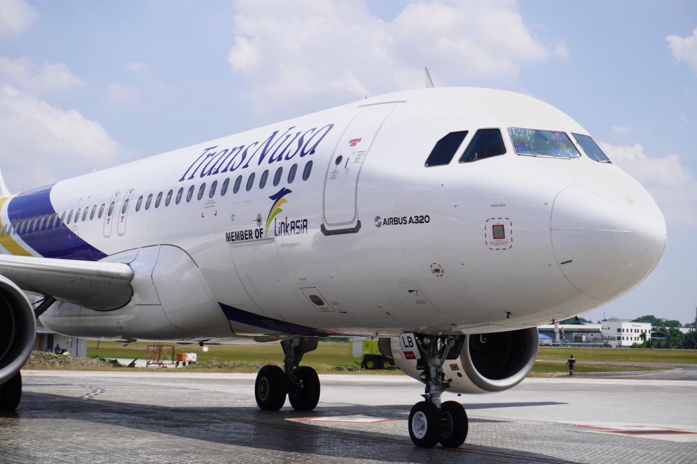TransNusa Lands In Subang Airport