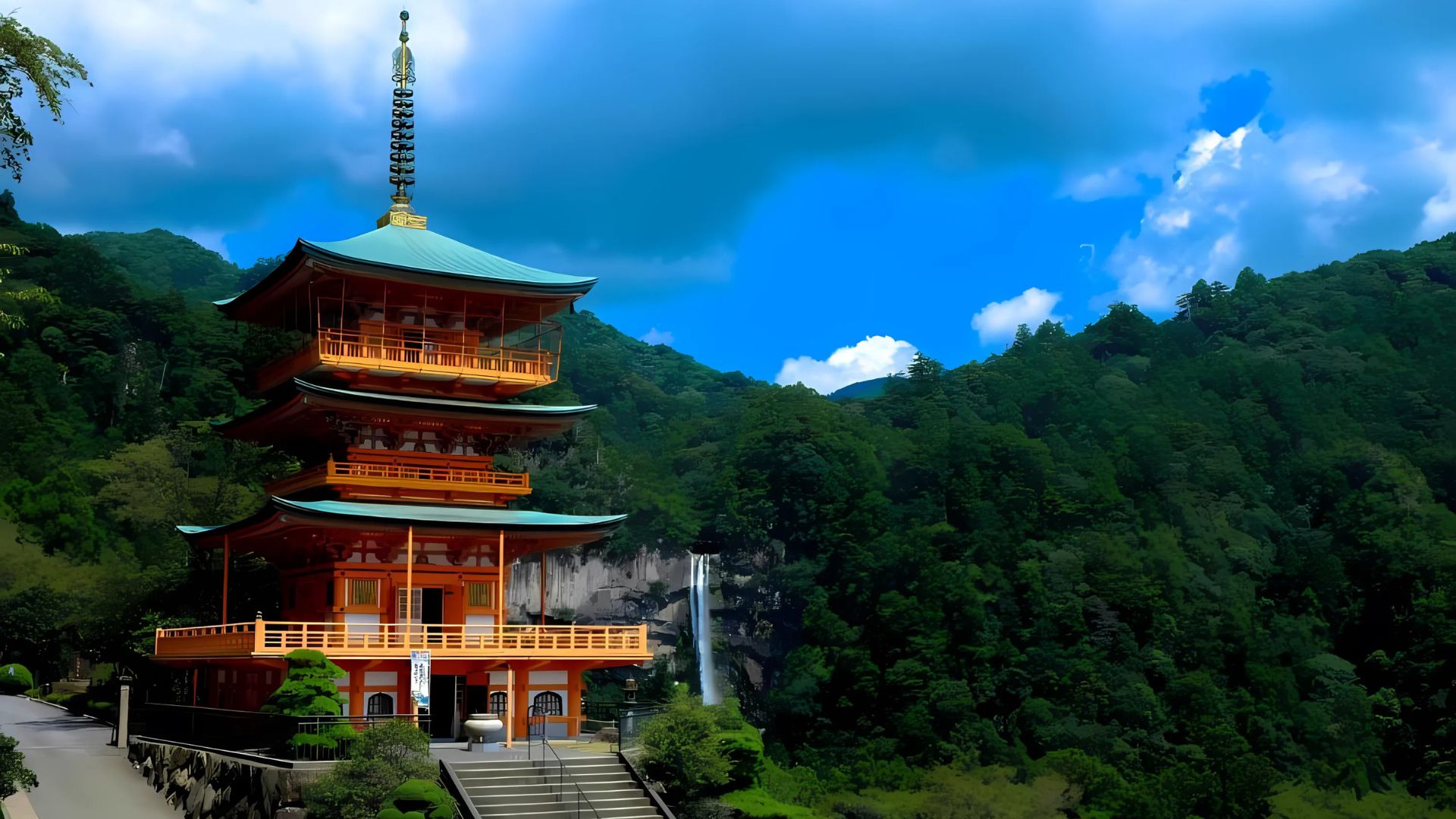 2. Wakayama Kumano Nachi Taisha Shrine