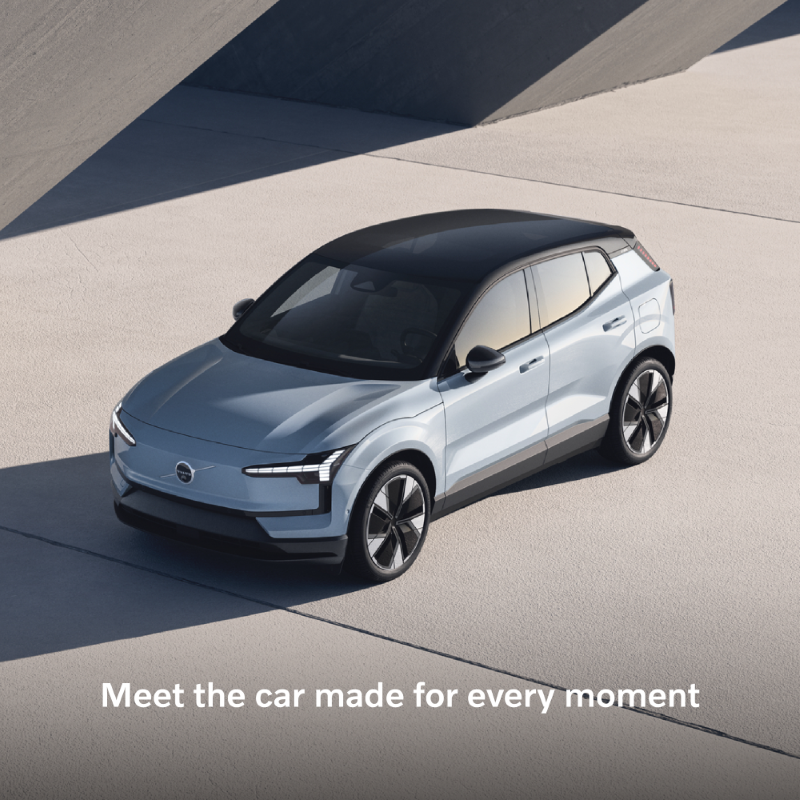 EX30 - Cloud Blue Top View