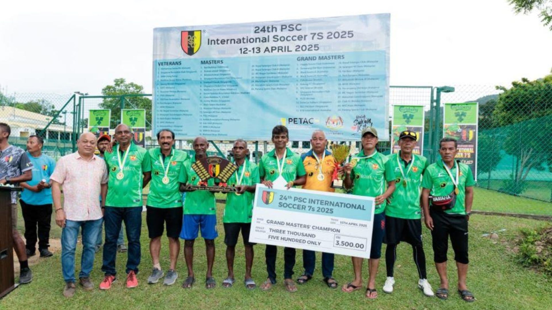 Selangor All Stars - Grand Masters Champion